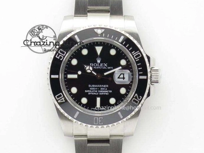 Ceramic A7750 Daytona on Dial SS Green 116520 Real SS Stick Markers Bezel Bracelet Edition UBF Best 0301